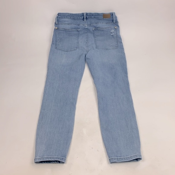 Judy Blue Skinny Distressed Jeans Light wash denim Size 11/30 Stretch Designer - Picture 2 of 16